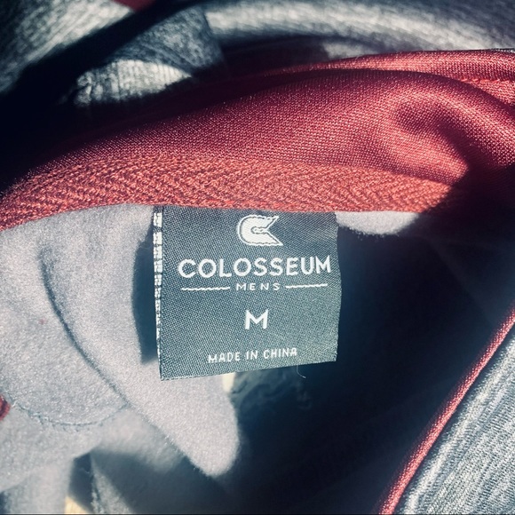 Heather Grey/Maroon/Black MSU Bulldogs Zip Jacket - Picture 7 of 8